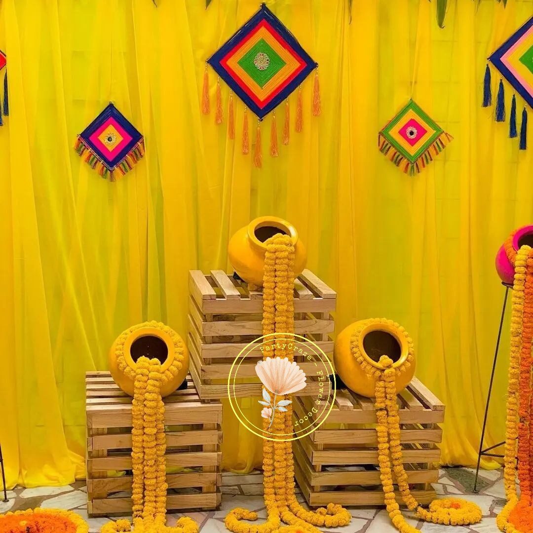 Haldi Decoration - 82