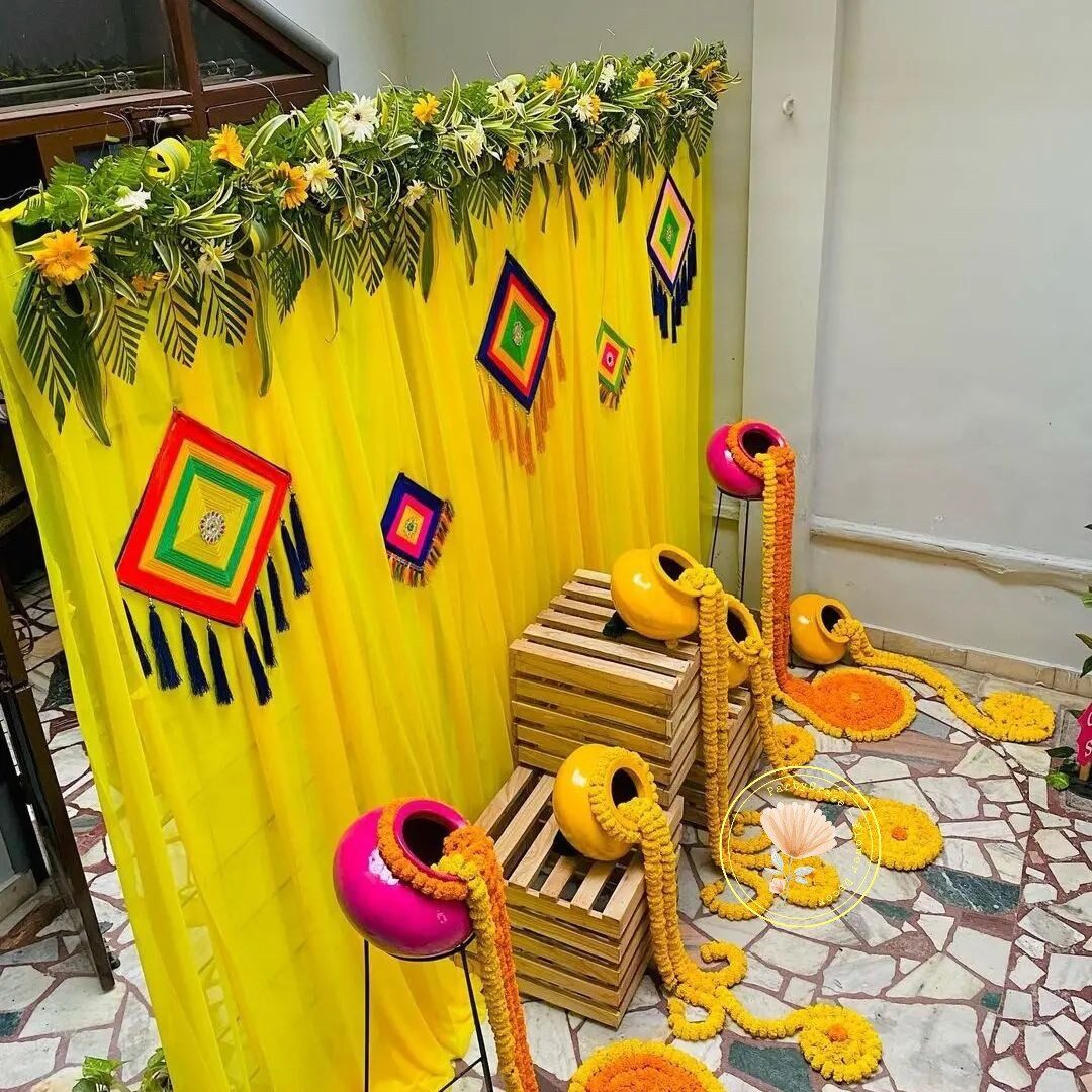 Haldi Decoration - 82
