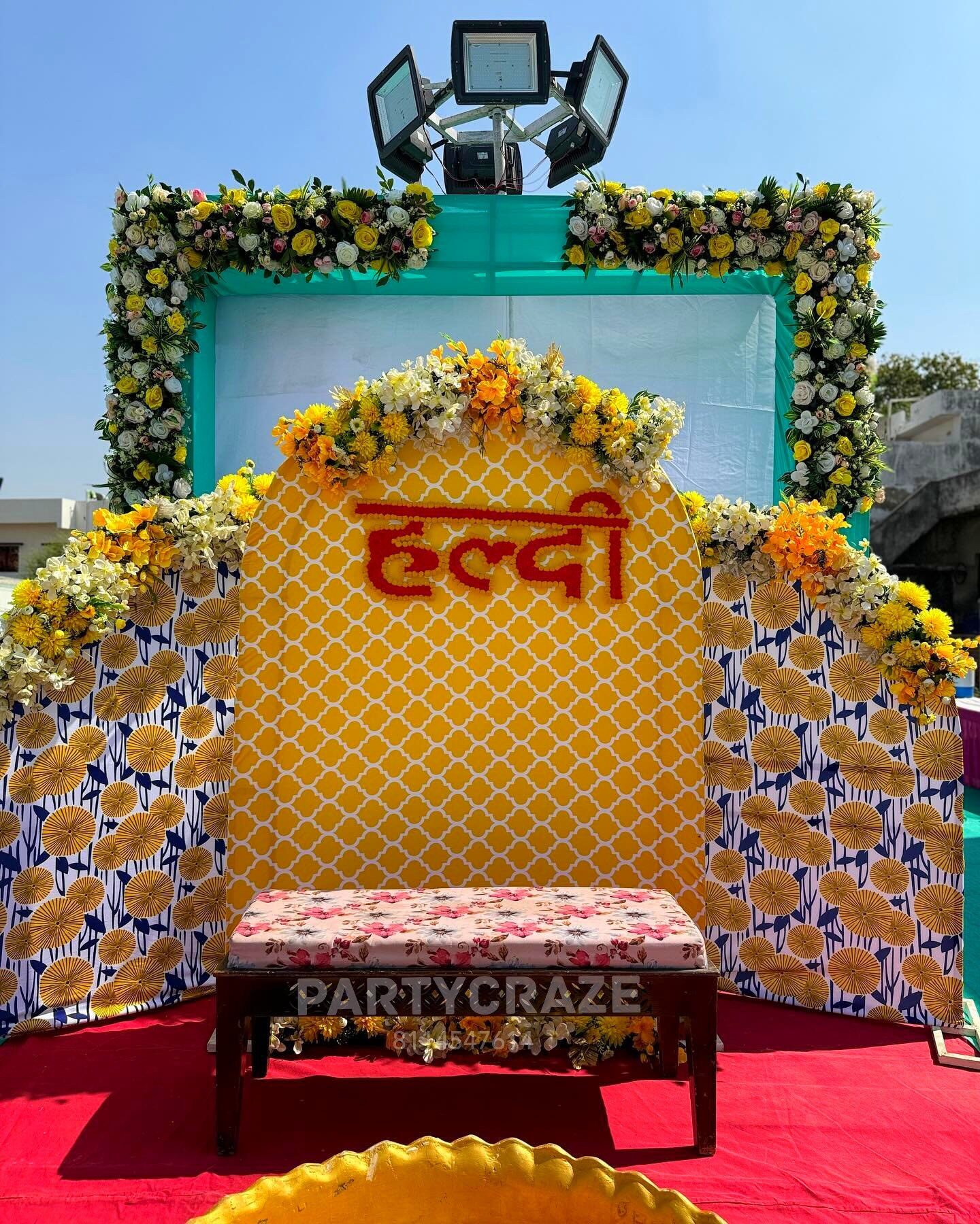 Haldi Decoration - 83