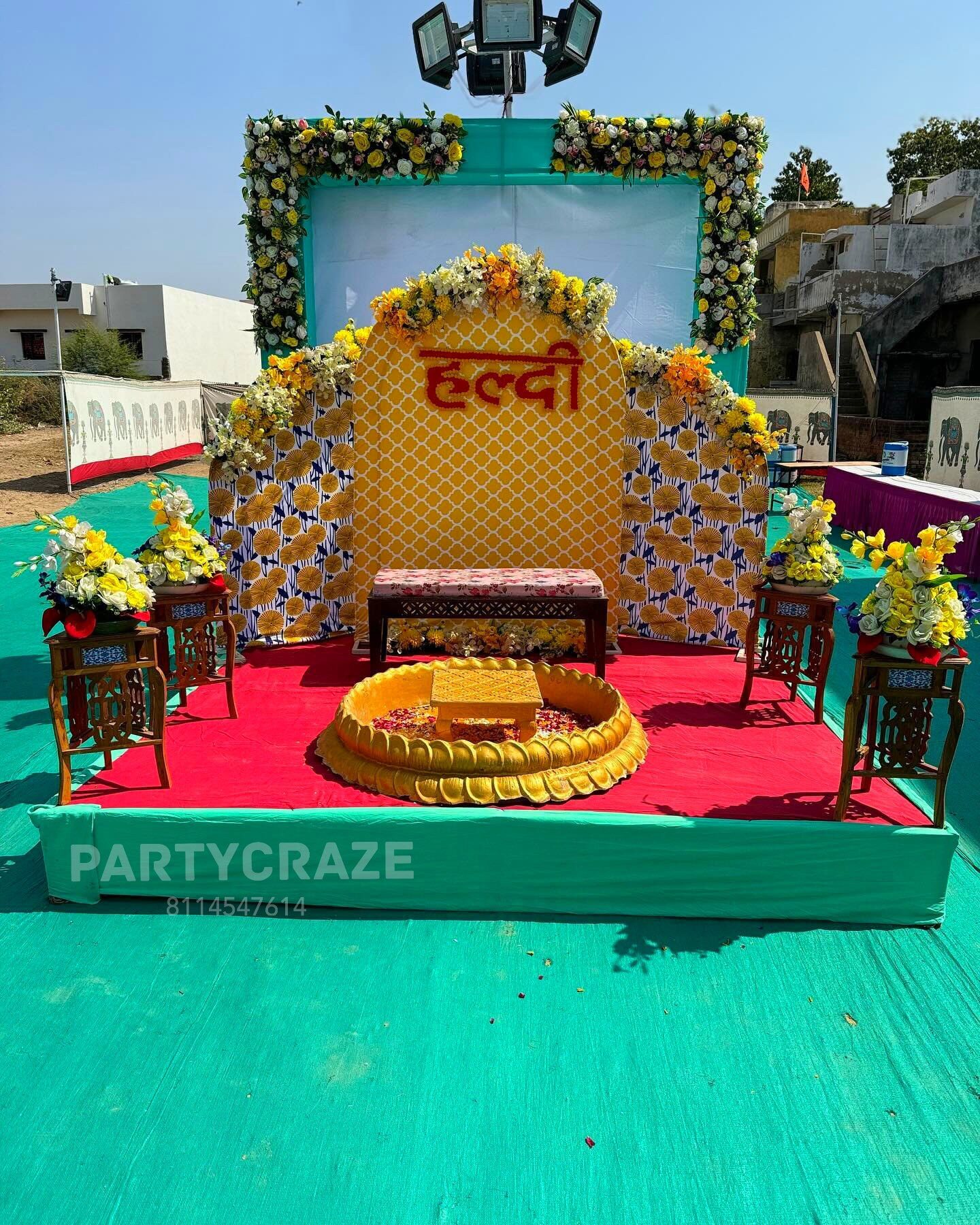 Haldi Decoration - 83
