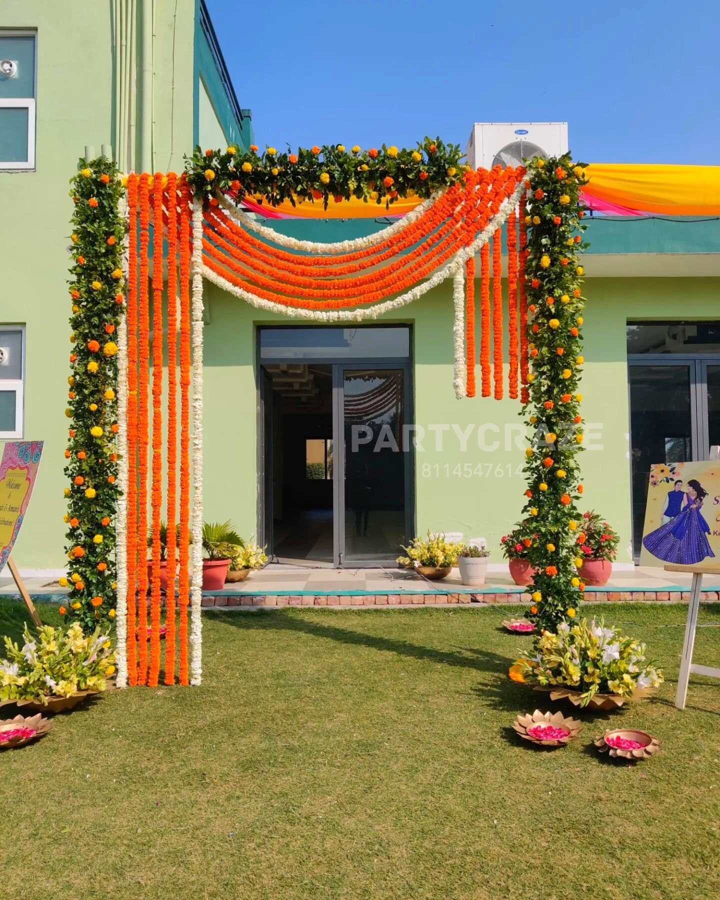 Haldi Decoration - 84