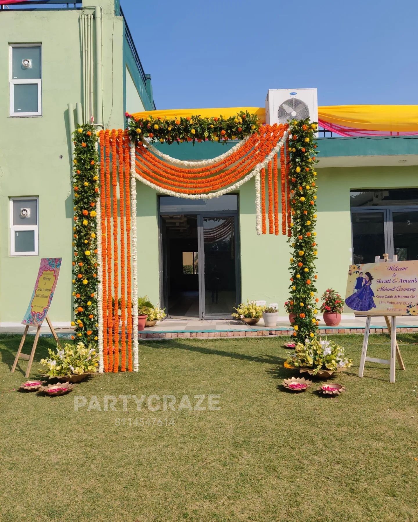 Haldi Decoration - 84