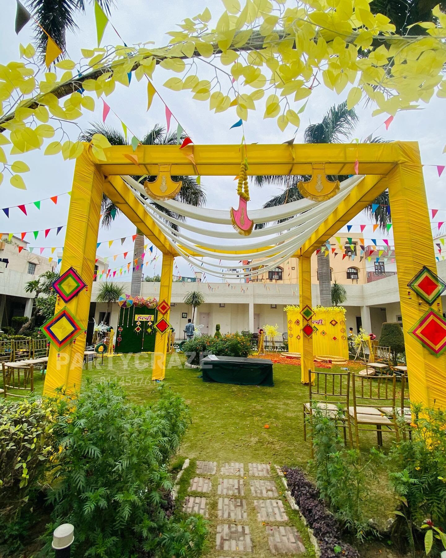 Haldi Decoration - 85