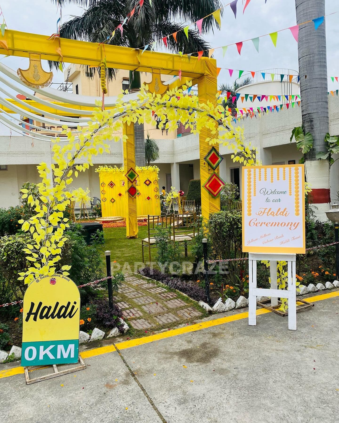 Haldi Decoration - 85