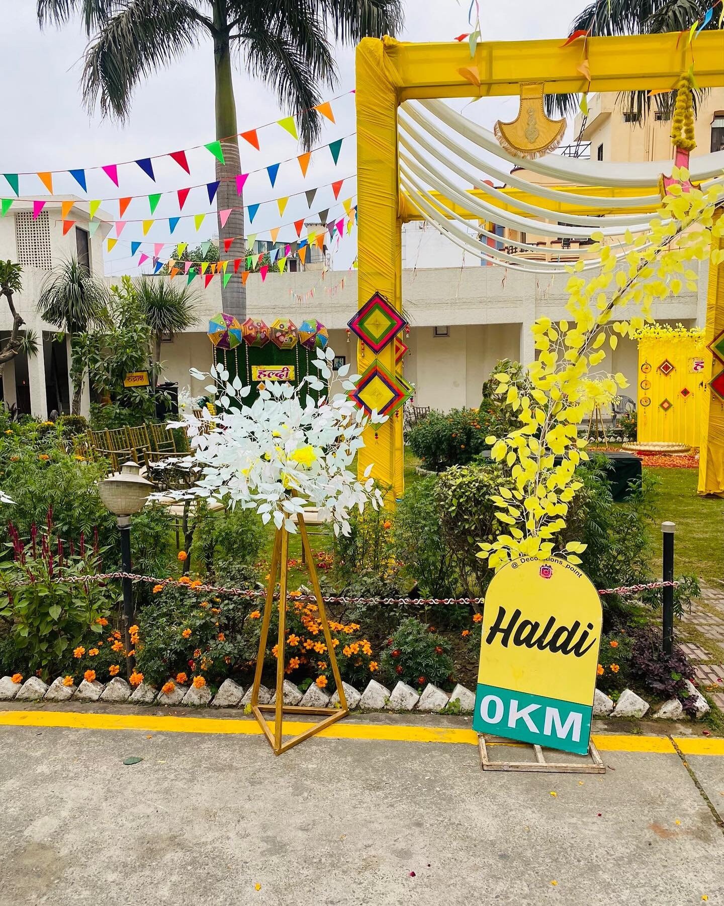 Haldi Decoration - 85