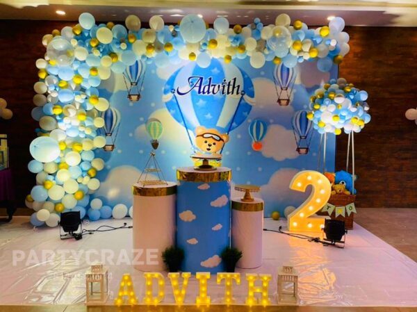 Hot Air Balloon Theme Decoration - 02