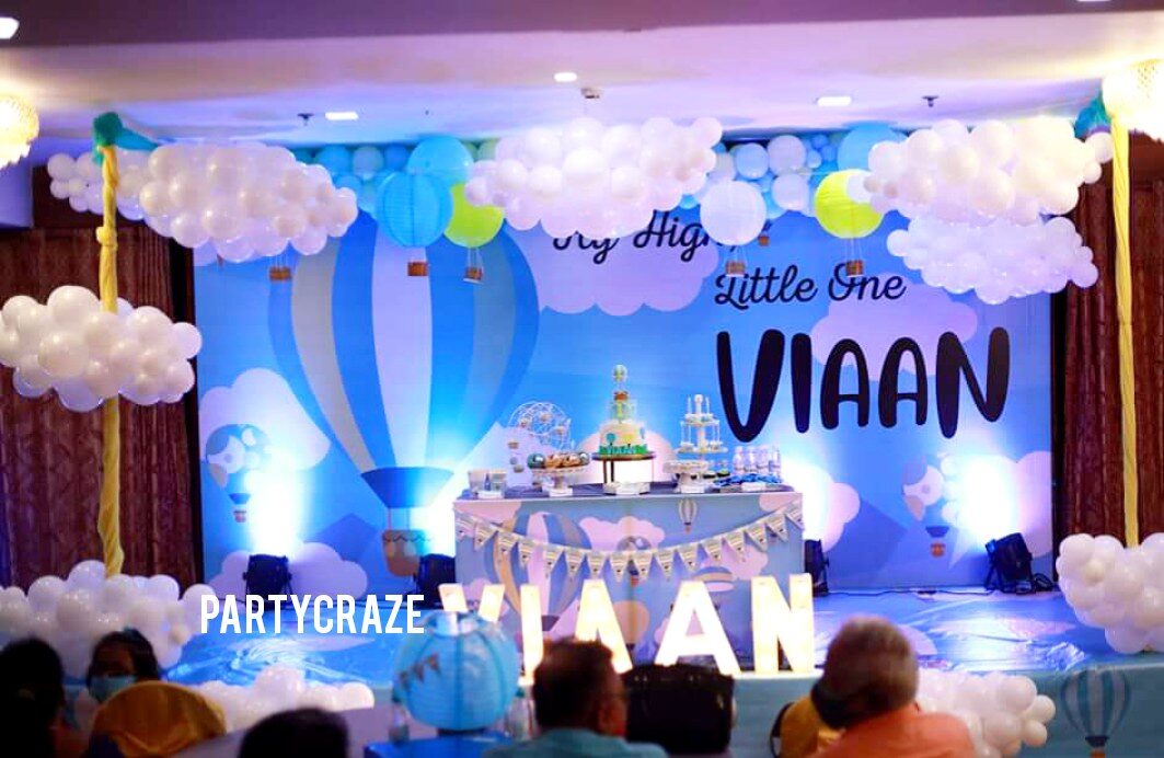 Hot Air Balloon Theme Decoration - 04