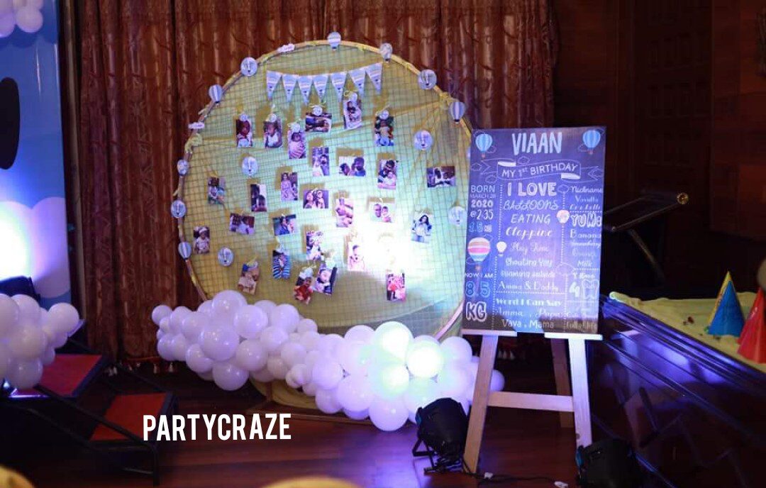 Hot Air Balloon Theme Decoration - 04