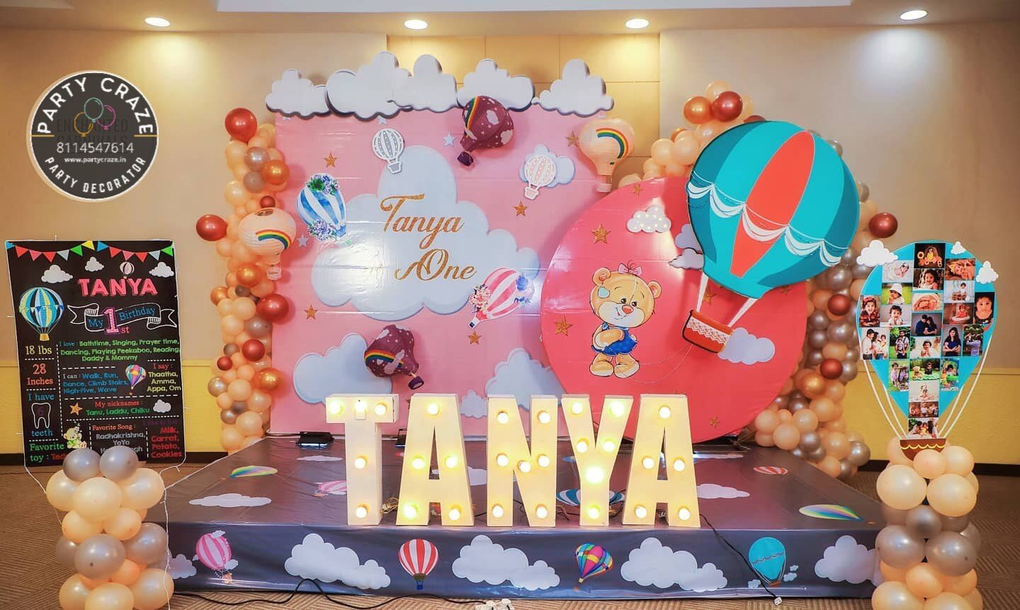 Hot Air Balloon Theme Decoration - 05