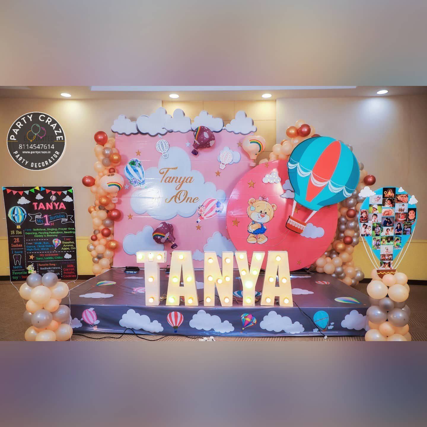 Hot Air Balloon Theme Decoration - 05