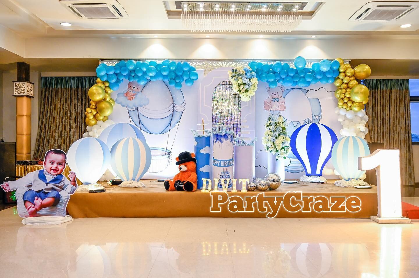 Hot Air Balloon Theme Decoration - 07