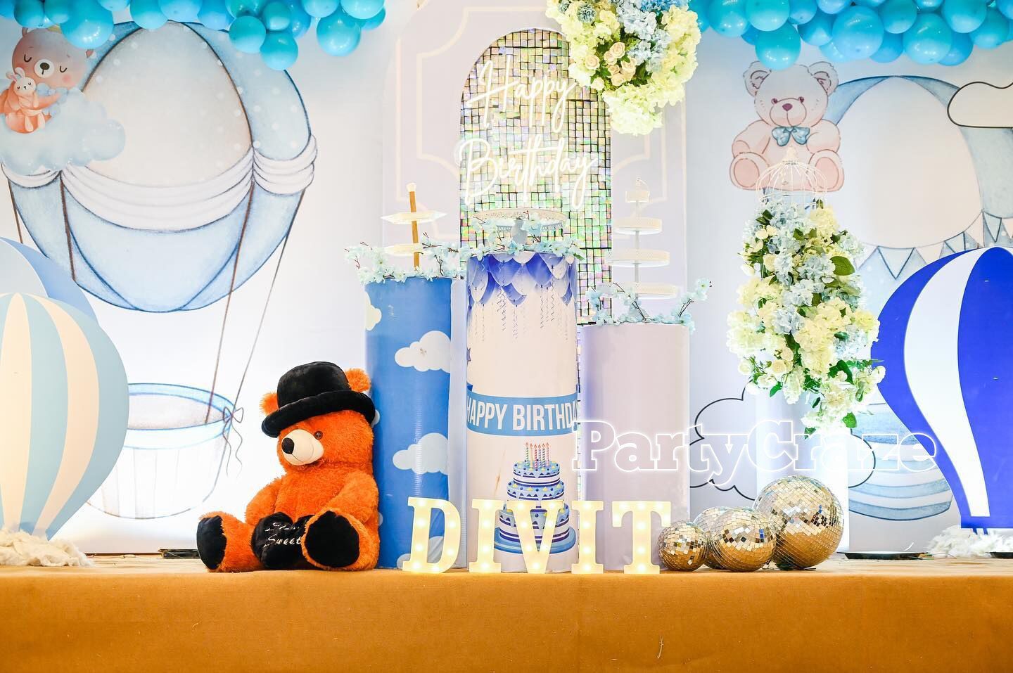 Hot Air Balloon Theme Decoration - 07