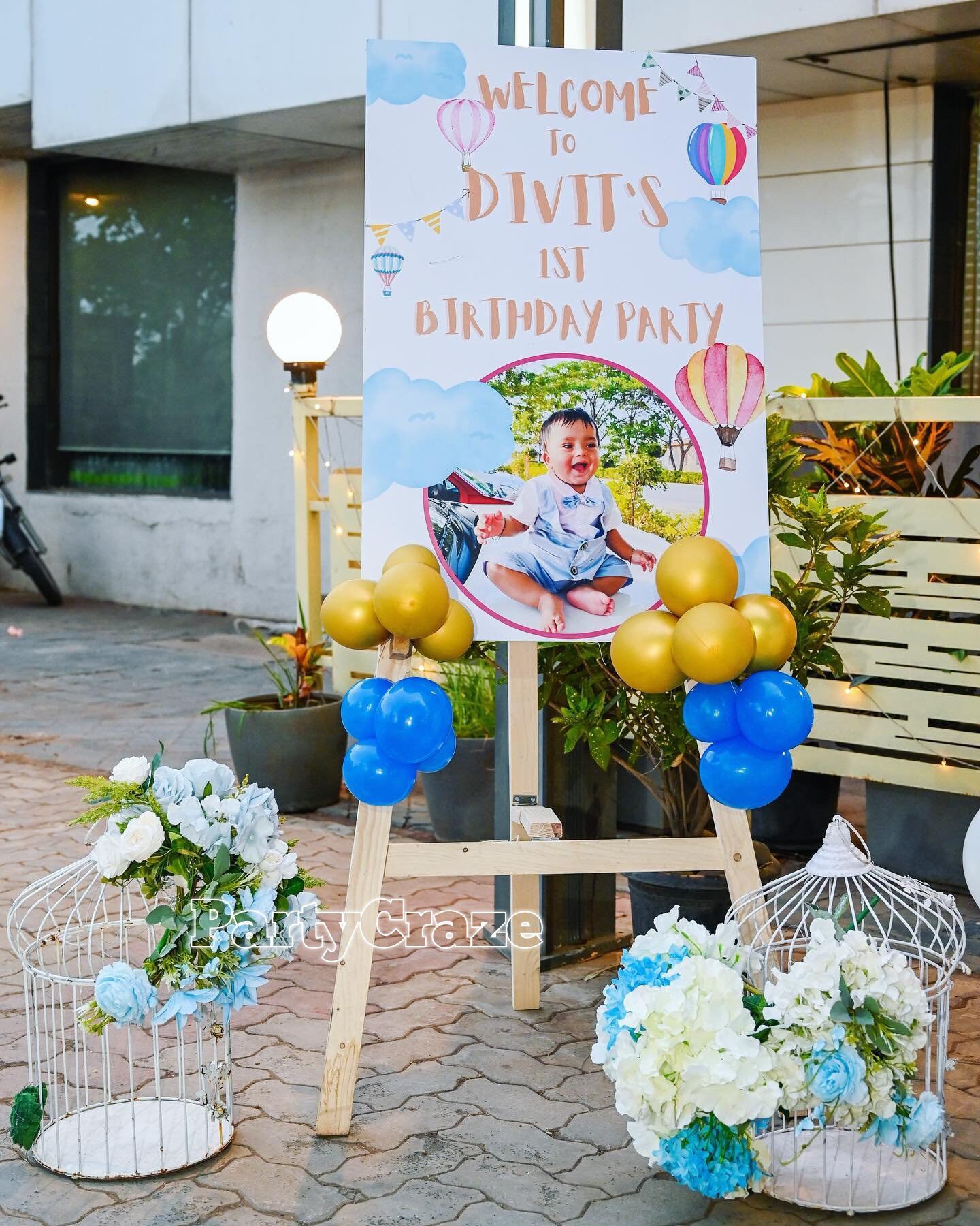Hot Air Balloon Theme Decoration - 07