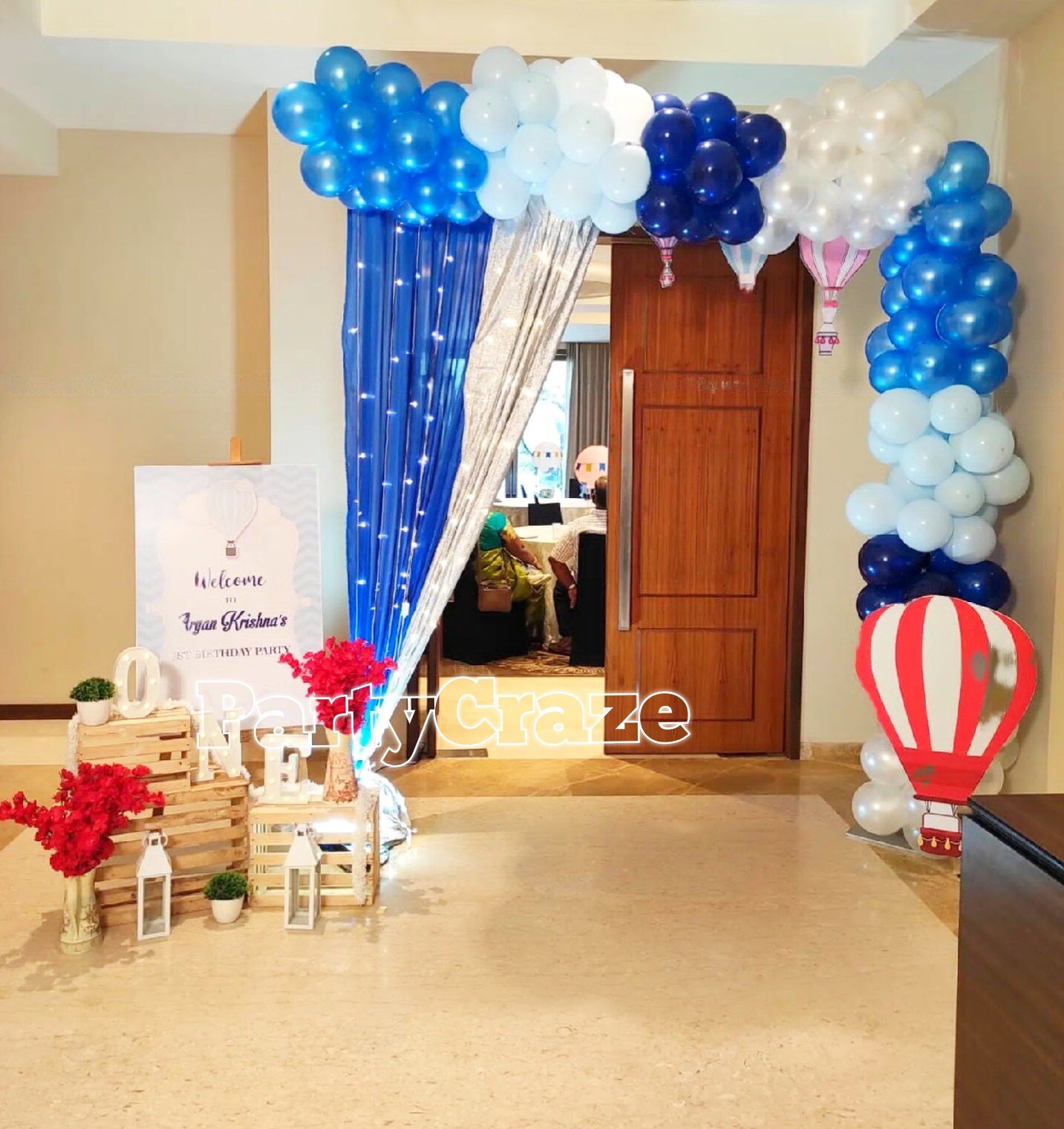 Hot Air Balloon Theme Decoration - 07