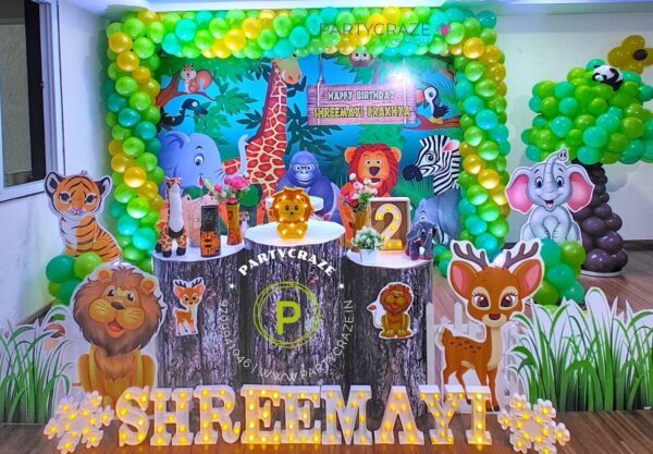 Jungle Safari Theme Decoration - 01