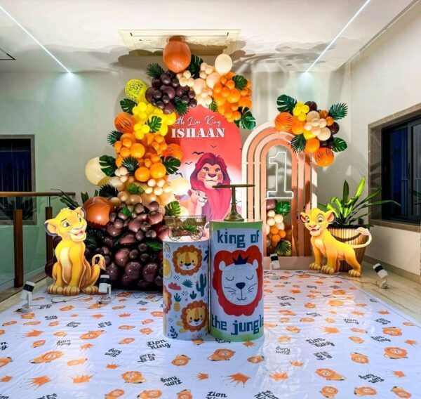 Little Lion Theme Decoration - 01