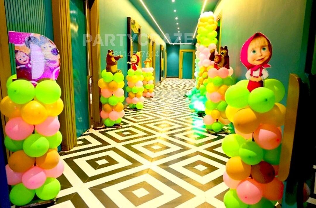Masha & Bear Theme Decoration - 01