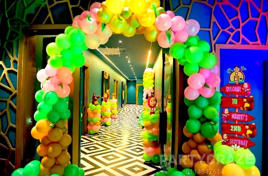 Masha & Bear Theme Decoration - 01