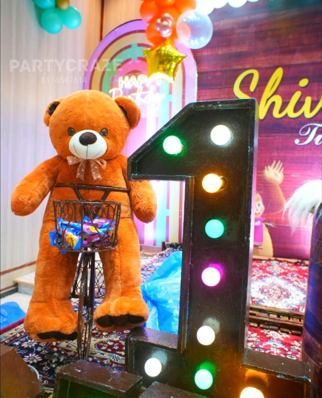 Masha & Bear Theme Decoration - 03
