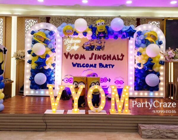 Minions Theme Decoration - 01
