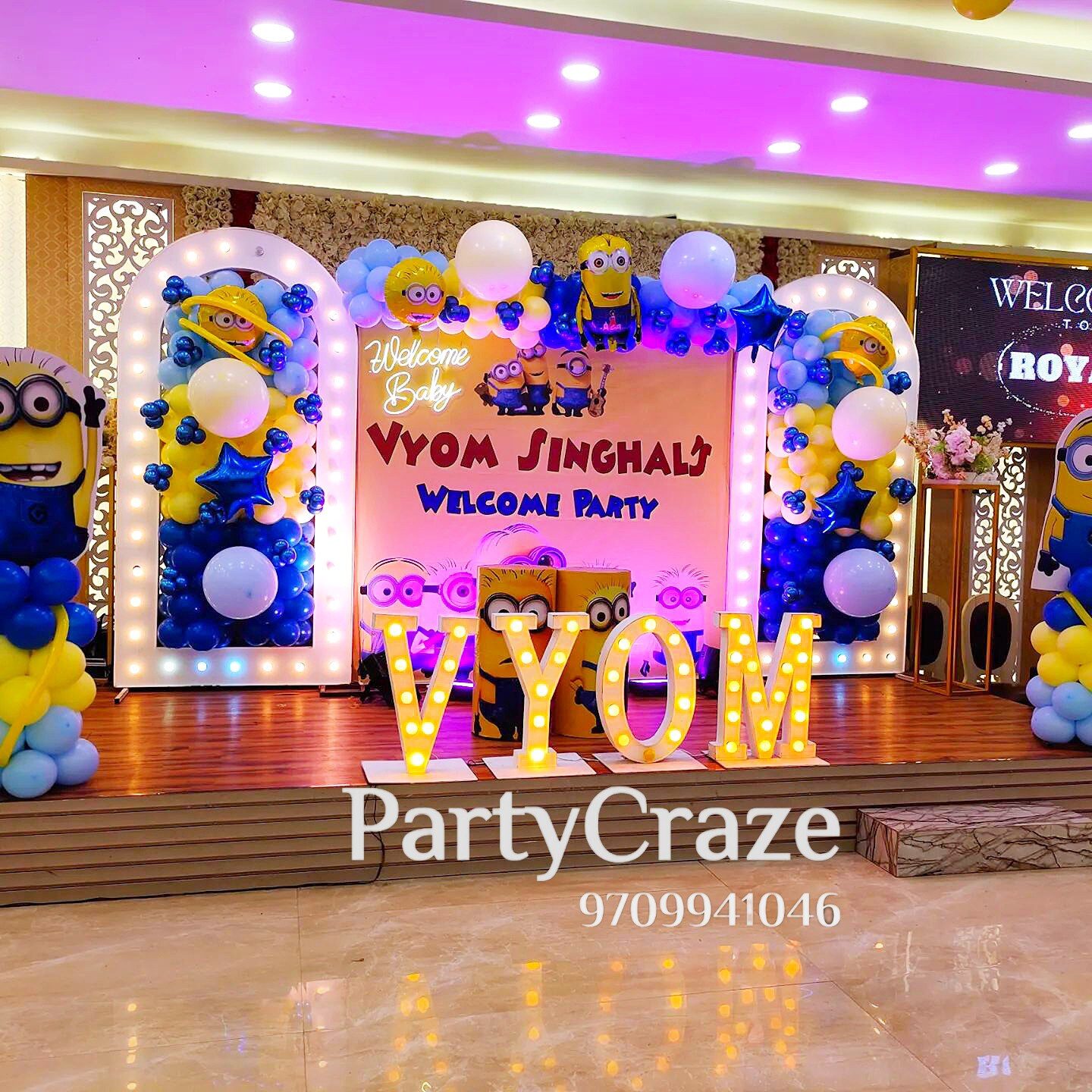 Minions Theme Decoration - 01