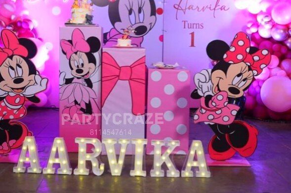 Minnie Mouse Theme Decoration - 01