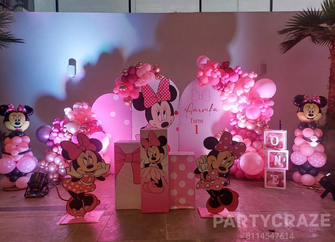 Minnie Mouse Theme Decoration - 01