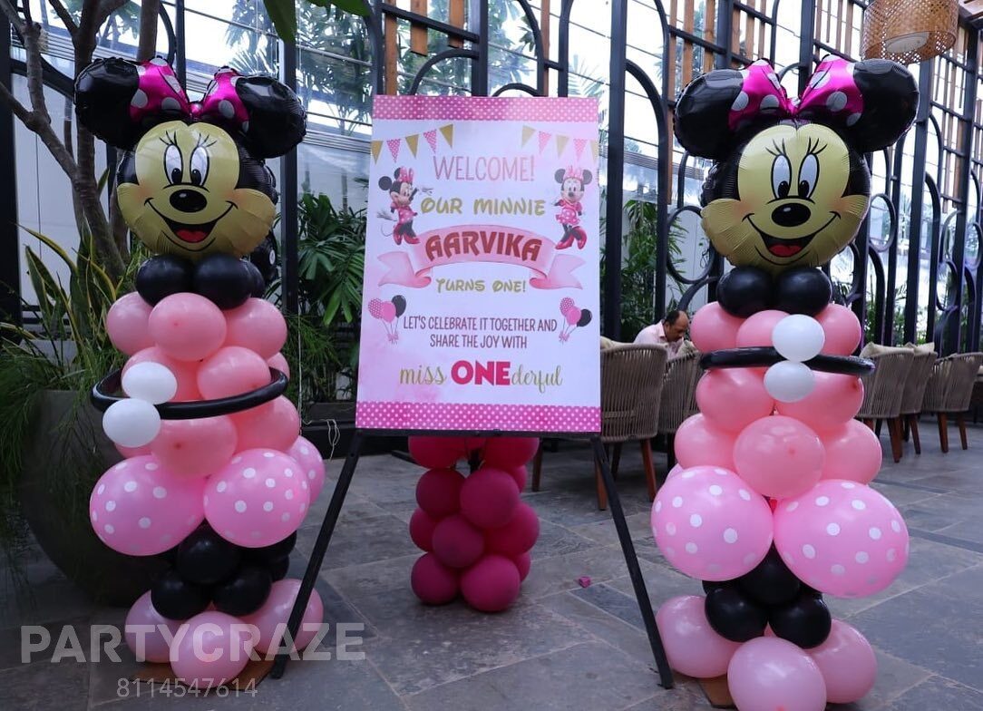 Minnie Mouse Theme Decoration - 01