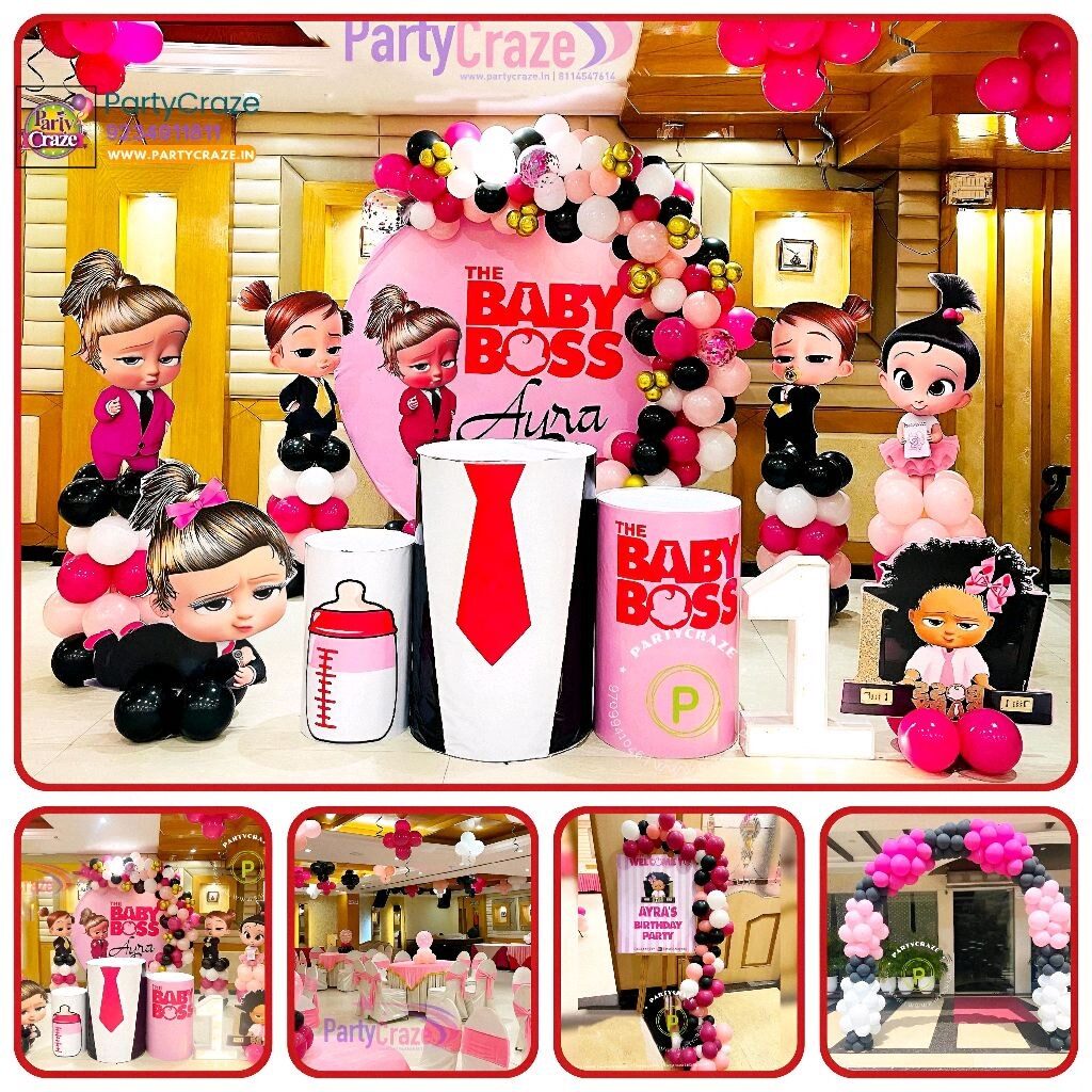 Miss Baby Boss Theme Decoration - 01