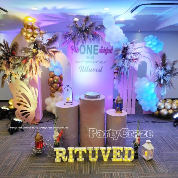 Mr ONEderful Theme Decoration - 01