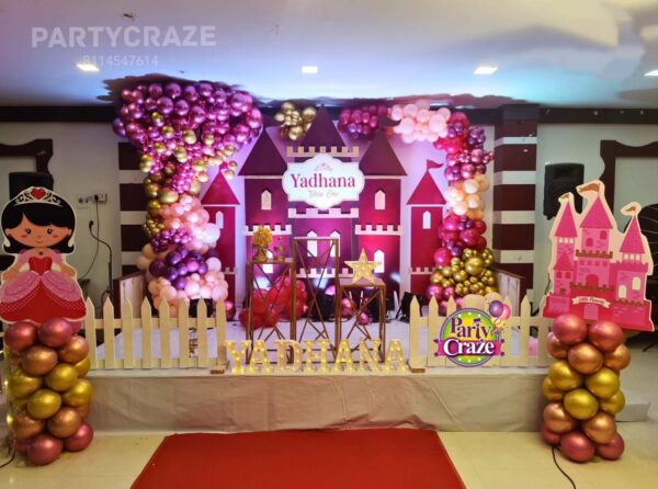 Princess Castle Theme Decoration - 01