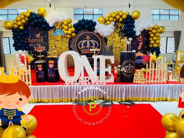Royal Prince Theme Decoration - 04