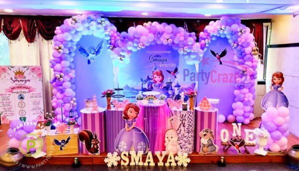 Sofia Princess Theme Decoration - 01