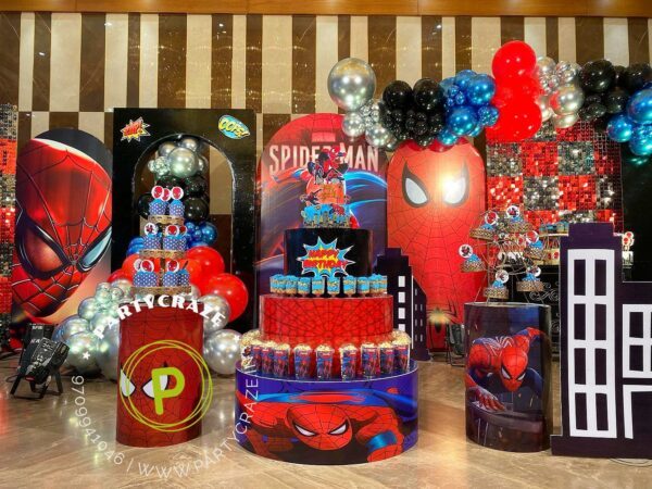 Spiderman Theme Decoration - 02