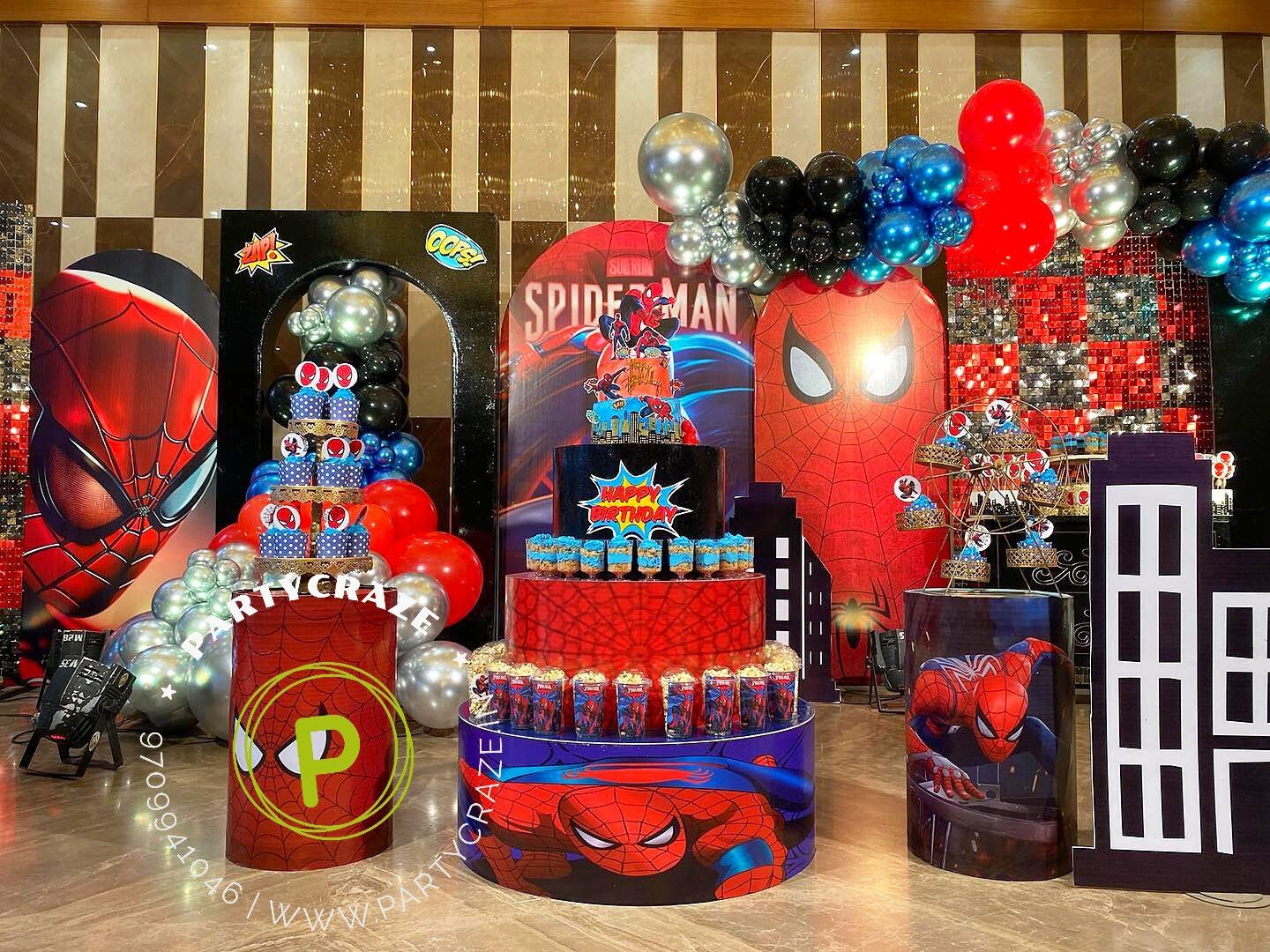 Spiderman Theme Decoration - 02