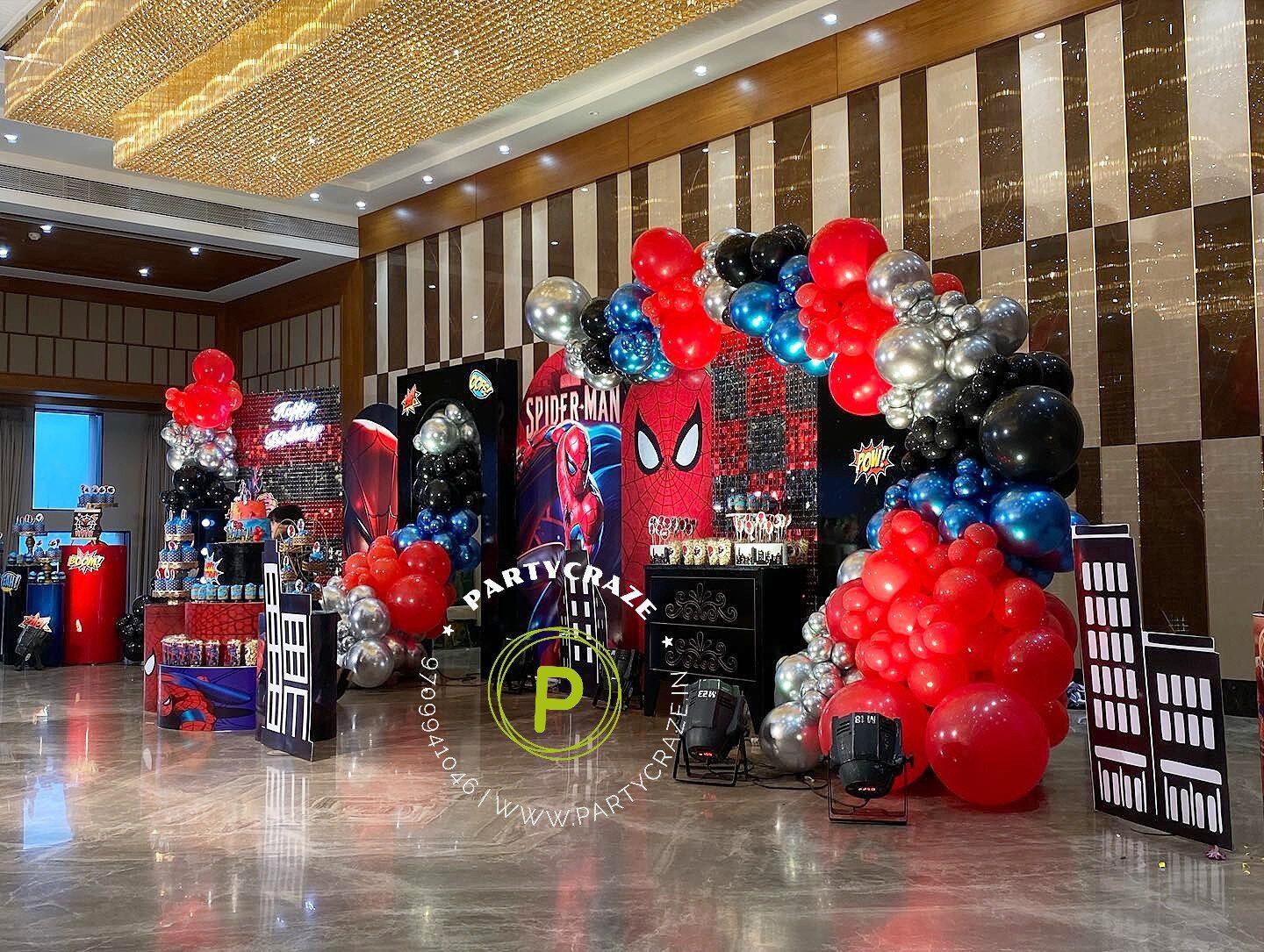 Spiderman Theme Decoration - 02