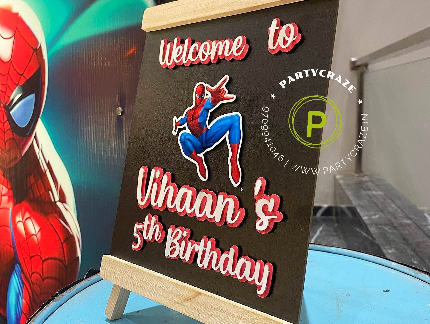 Spiderman Theme Decoration - 02
