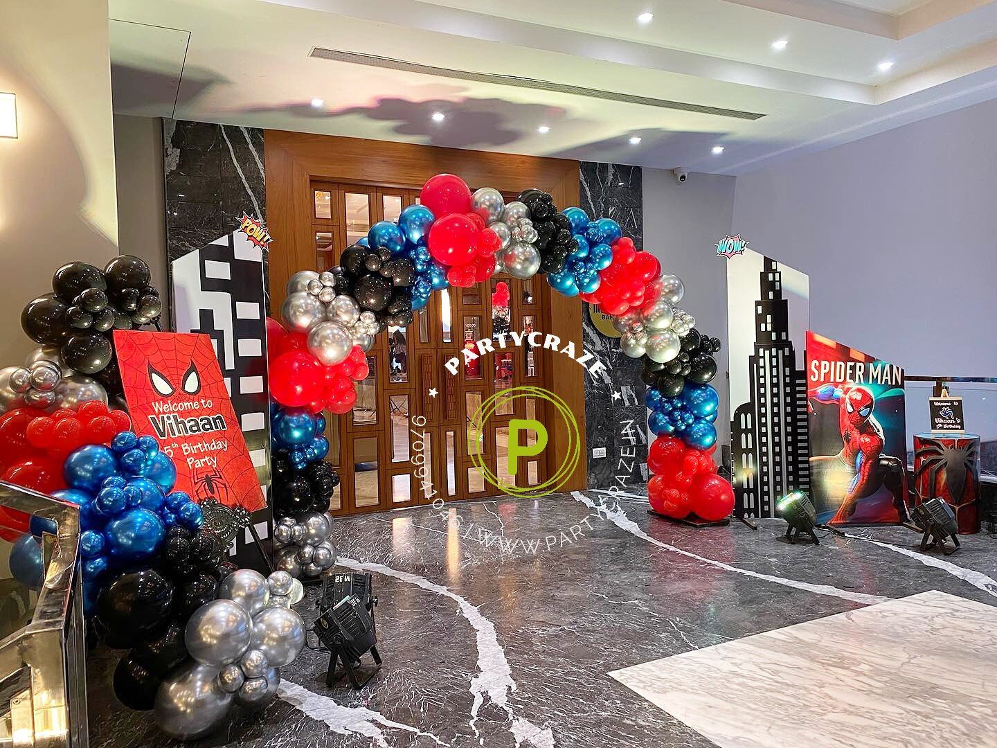 Spiderman Theme Decoration - 02