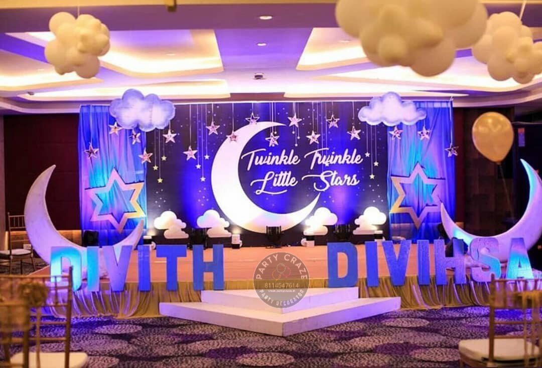 Twinkle Twinkle Little Star Theme Decoration - 01