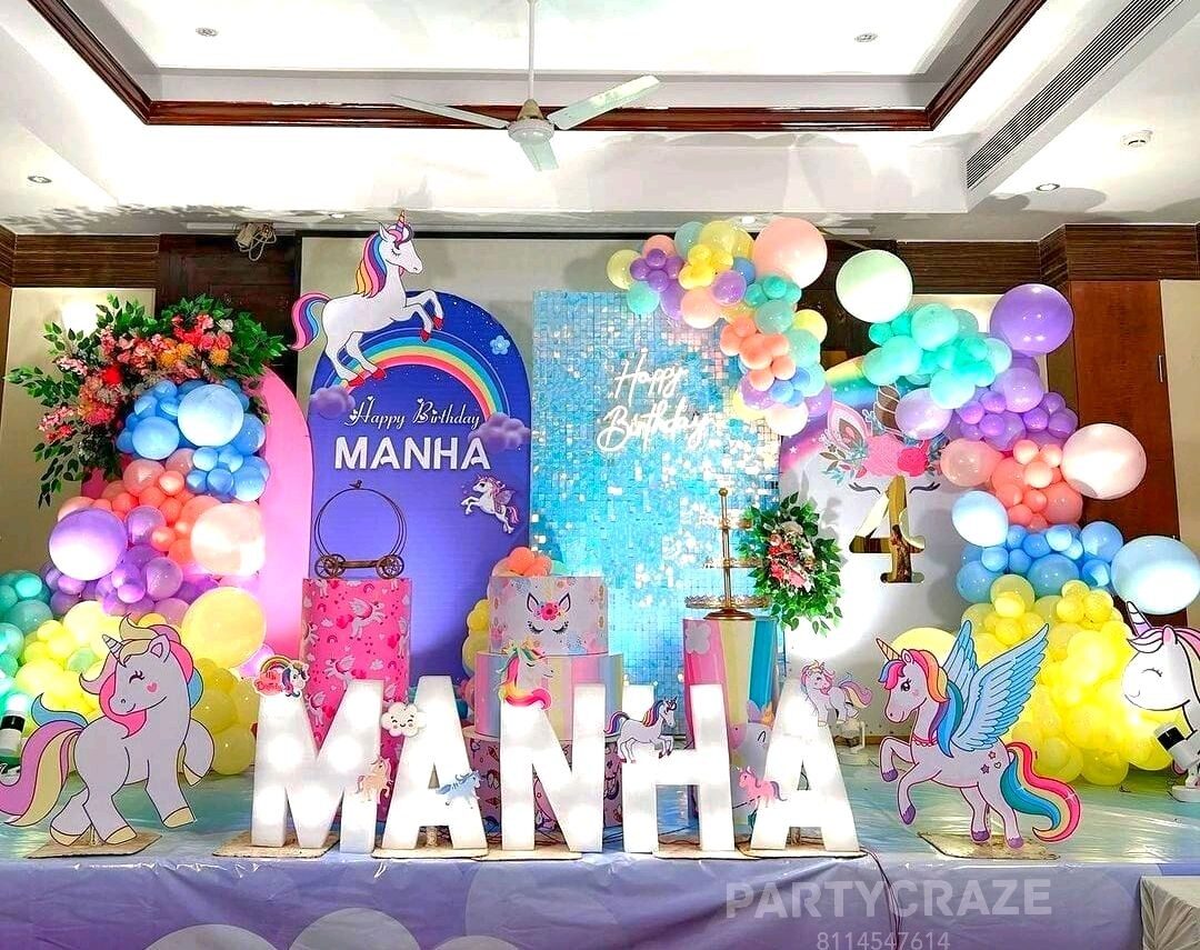 Unicorn Theme Decoration - 11