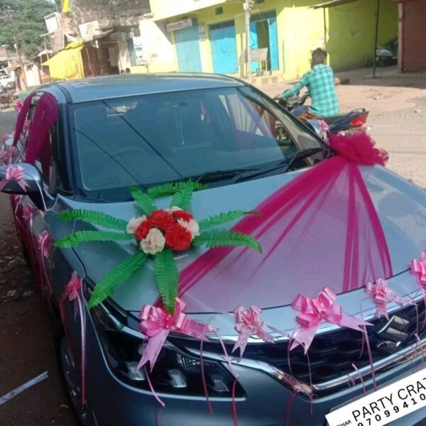 Wedding Car Decoration - 01