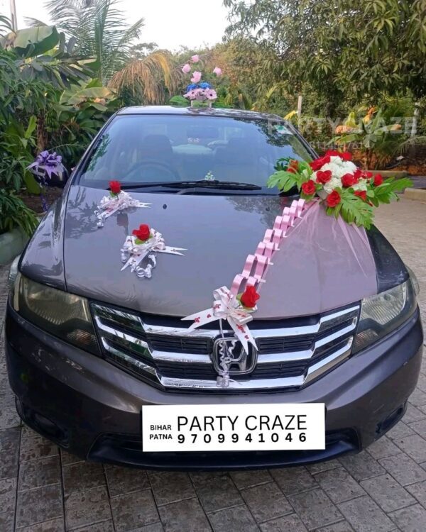 Wedding Car Decoration - 04