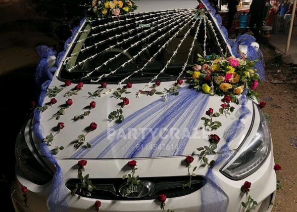 Wedding Car Decoration - 06