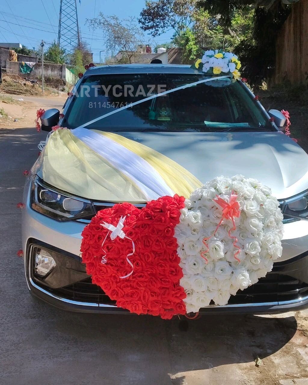 Wedding Car Decoration - 09
