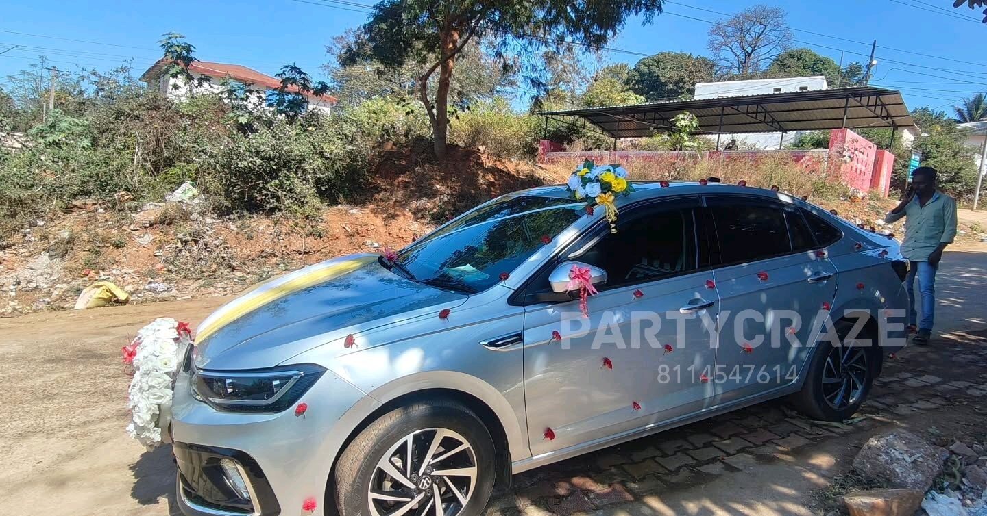 Wedding Car Decoration - 09