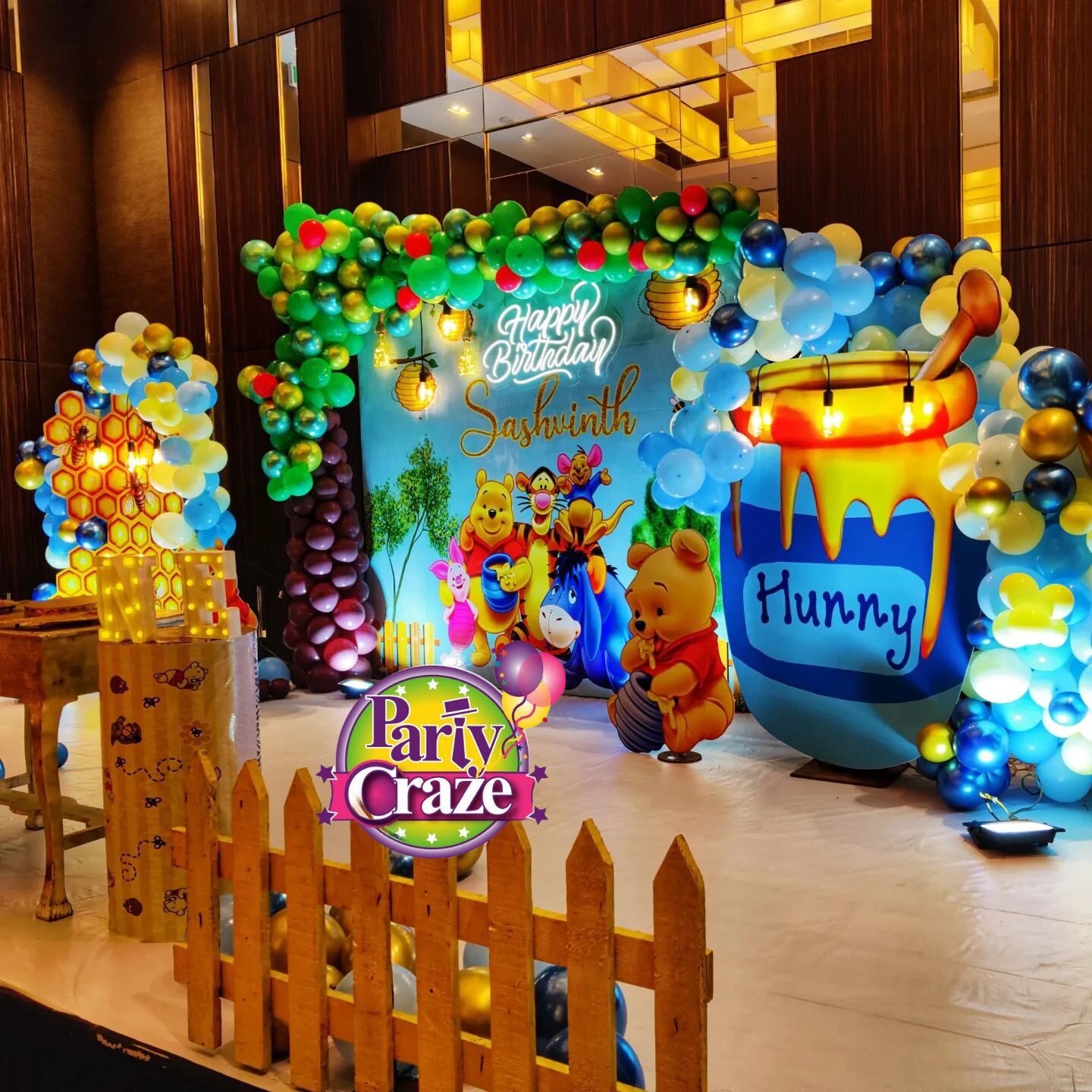 Winnie the Pooh Theme Decoration - 01
