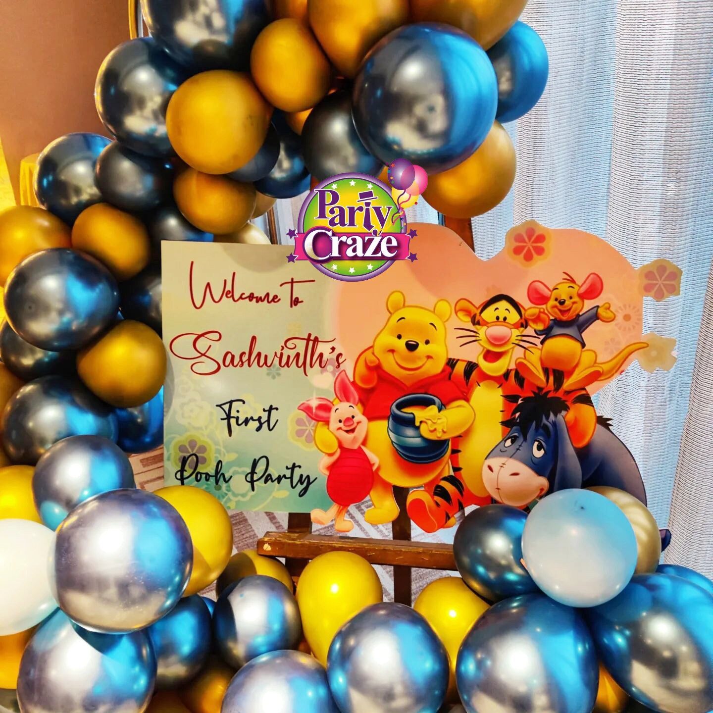 Winnie the Pooh Theme Decoration - 01