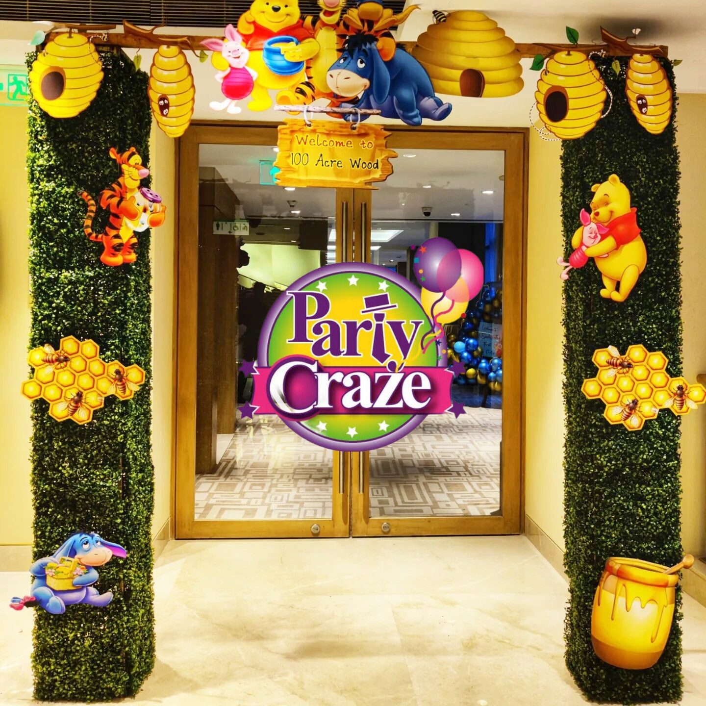 Winnie the Pooh Theme Decoration - 01